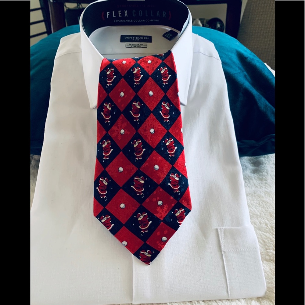 Santa Silk Tie by American Greetings
